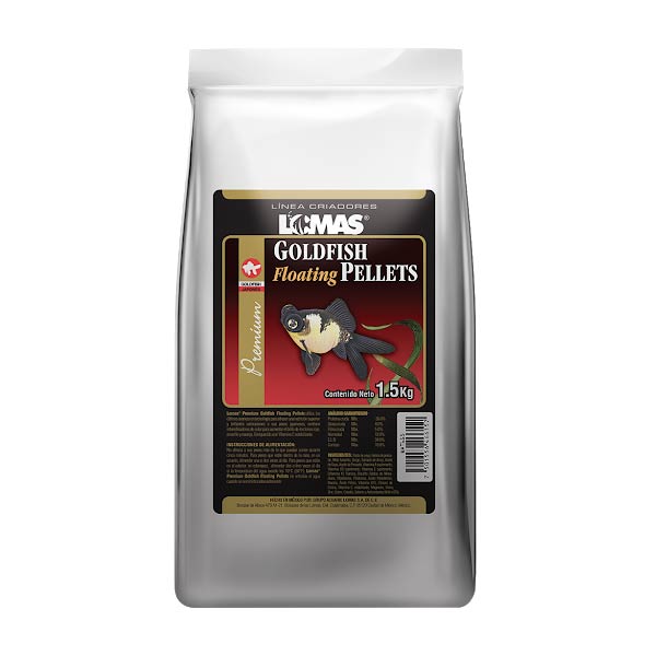Lomas Alimento Para Pez Japones Pellets 1.5 Kg 