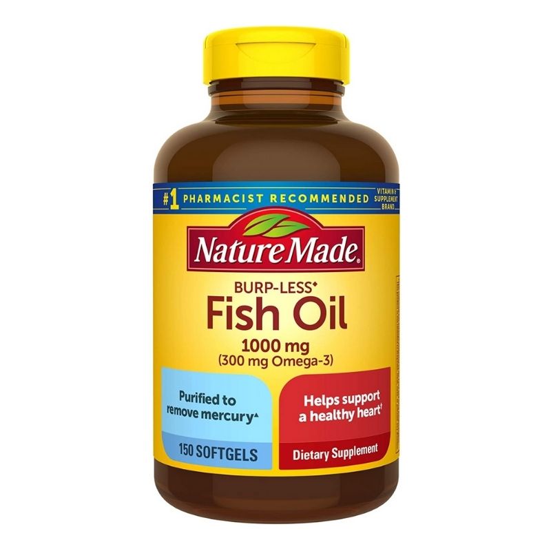 Aceite de pescado 1000mg Omega 3  150 Capsulas Nature Made