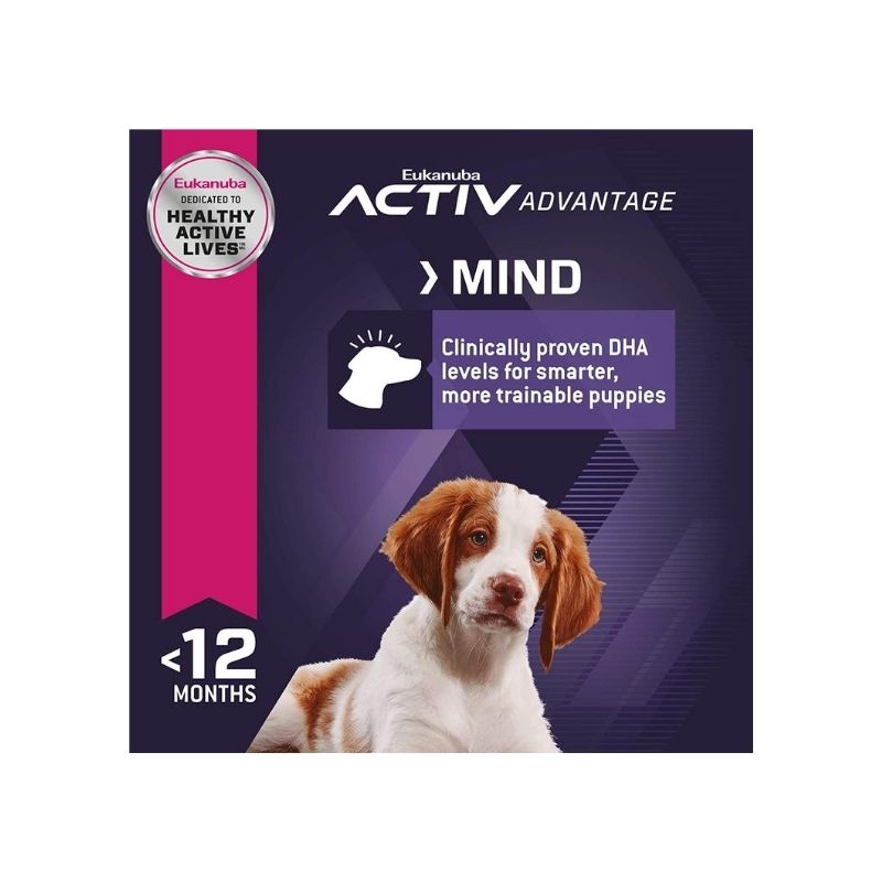 Comida para Cachorros Eukanuba Puppy de 2 a 12 meses Active Advantage, sabor a Pollo, 2 kg