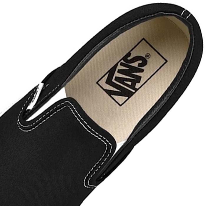 Tenis VANS CLASSIC SLIP ON NEGRO