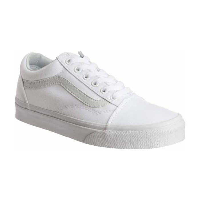 Tenis Vans Unisex Hombre Mujer Old Skool Blanco VN000D3HW00