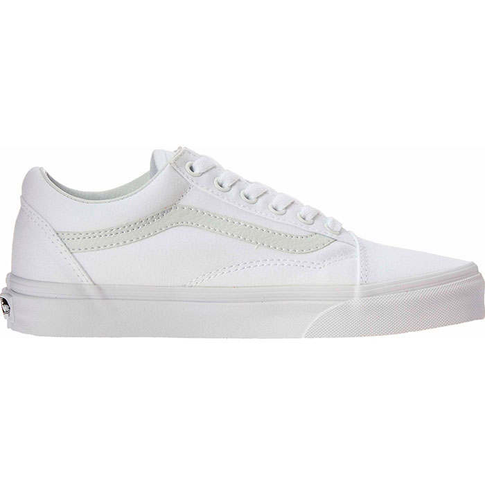 Tenis Vans Unisex Hombre Mujer Old Skool Blanco VN000D3HW00