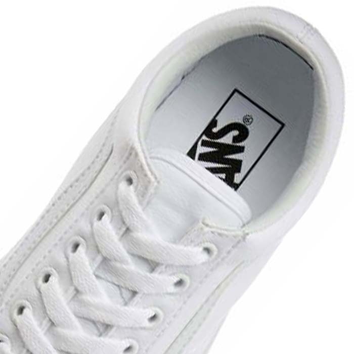 Tenis Vans Unisex Hombre Mujer Old Skool Blanco VN000D3HW00