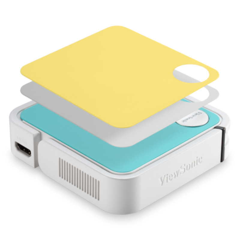 ViewSonic Mini Proyector Portátil M1 Mini - Blanco