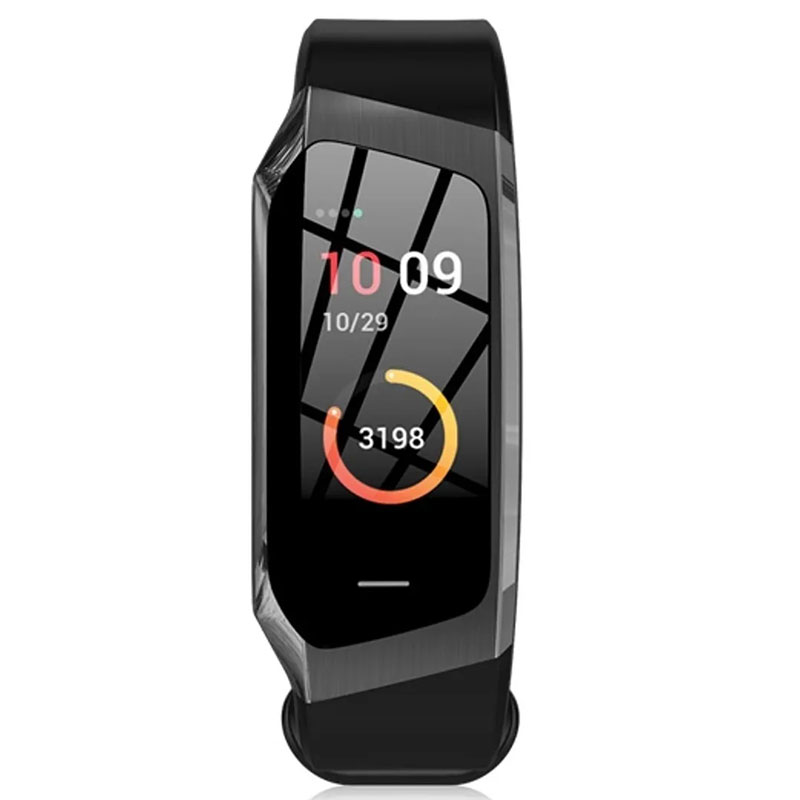 Fralugio Smart watch Smartband Podometro Notificaciones y Monitores de Ejercicio Mod E18