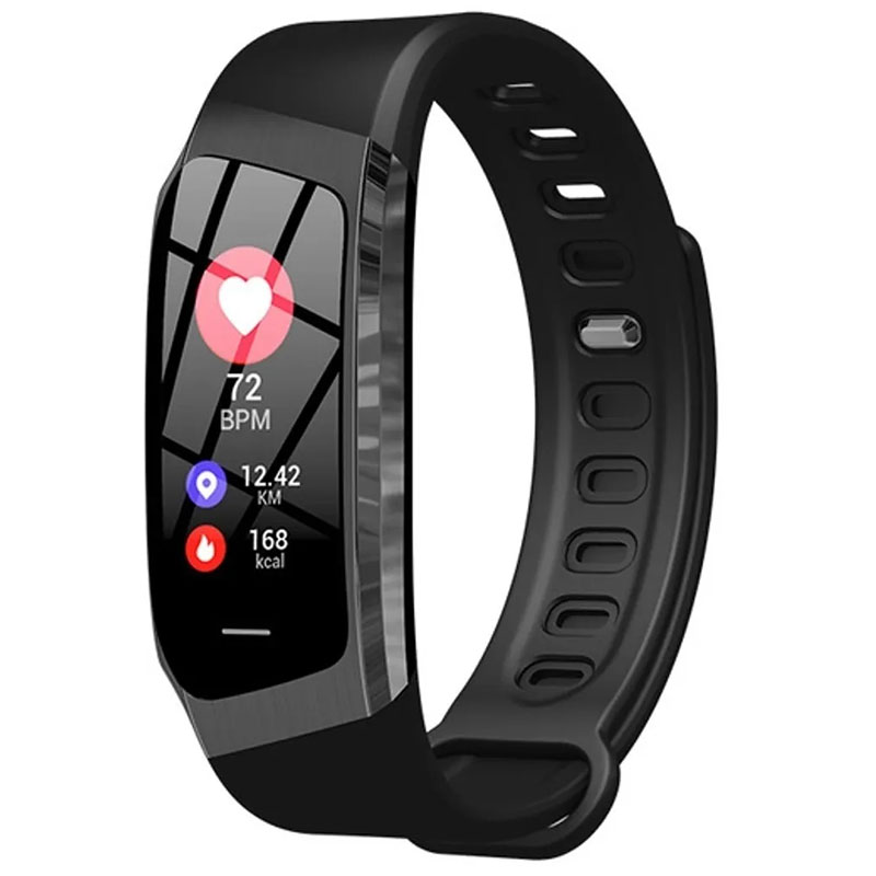 Fralugio Smart watch Smartband Podometro Notificaciones y Monitores de Ejercicio Mod E18