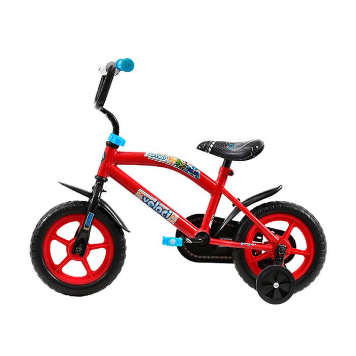 Bicicleta para niño Astro Eva Infantil R12, Rojo-Negro