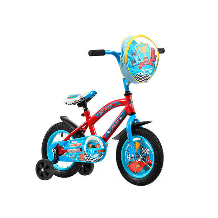 Bicicleta Veloci Para Niño Champion Infantil R12, Rojo-Azul