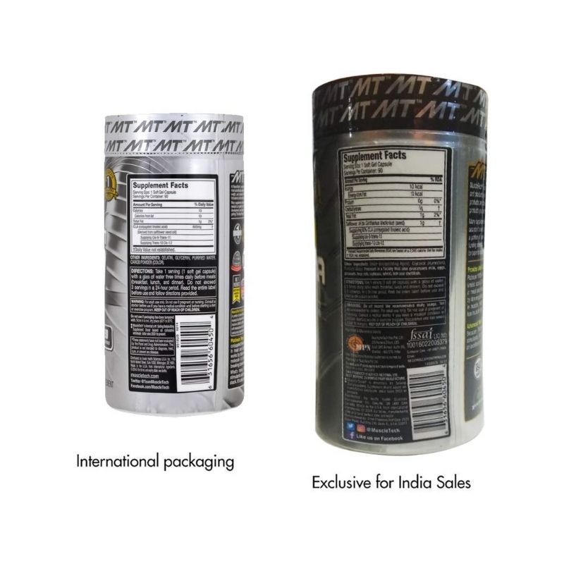 Platinum CLA Puro 90 Capsulas MuscleTech