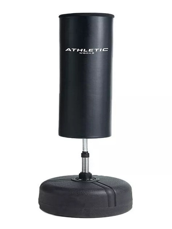 Saco De Boxeo Con Base Stand De Boxeo Athletic Works Ft763