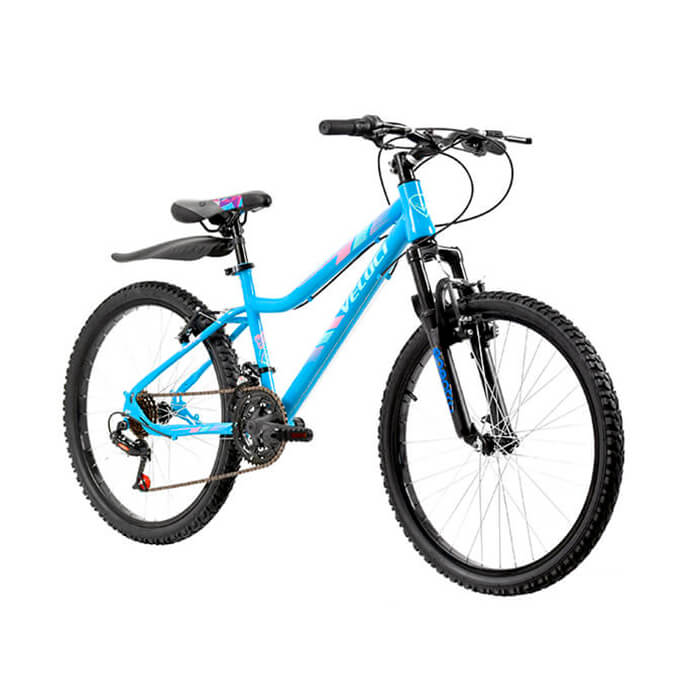 Bicicleta Veloci para adulto, Aqua R24, Azul