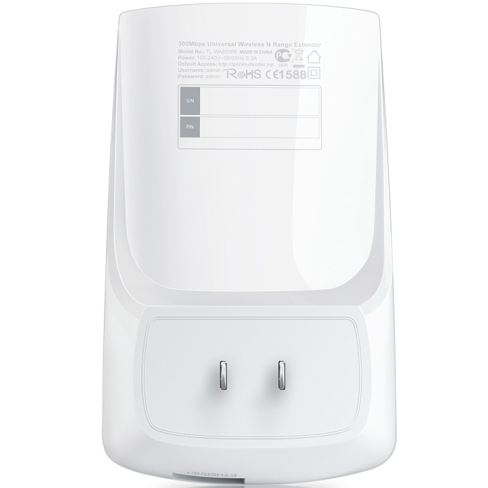 Repetidor Expansor De Señal WIFI Tp-Link TL-WA850RE 300 Mbps.