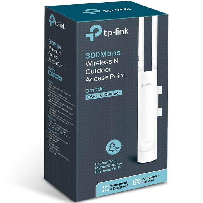 Access Poit Tp-Link EAP110-Outdoor Omada 2.4 GHz 300 Mbps Exteriores.