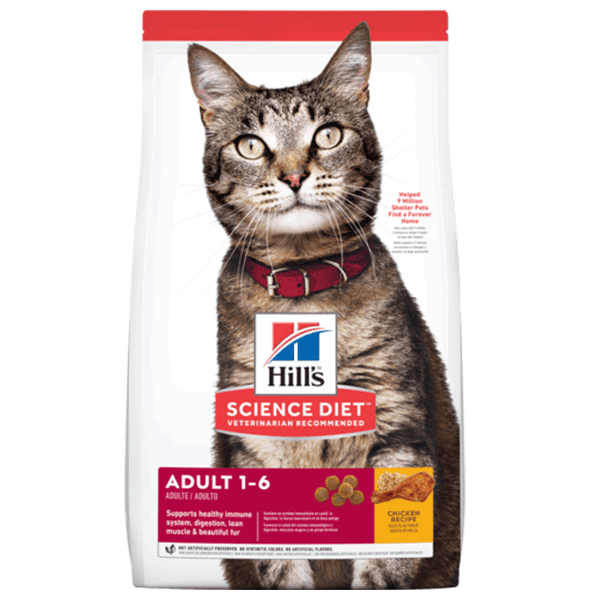 Hills Science diet Alimento para Gato Adulto Cuidado Optimo Original 7.3 Kg