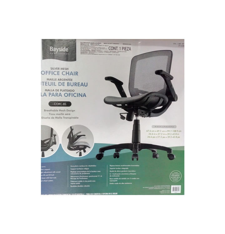 Silla de Oficina Bayside Furnishings Metrex Reclinable CST
