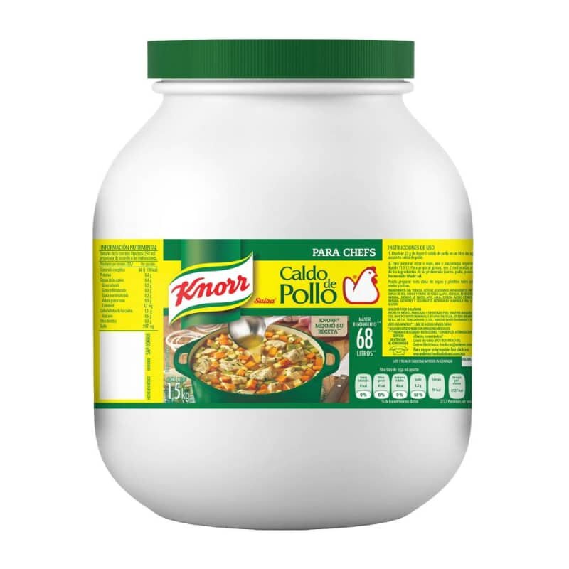 Caldo de Pollo Knorr Suiza 1.5 kg