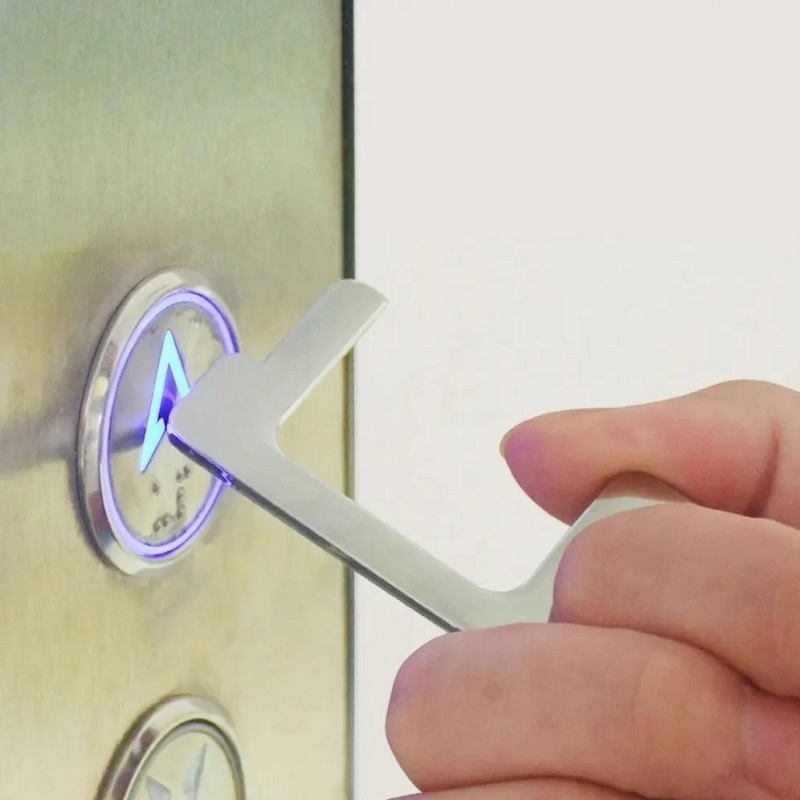 Llavero Abre Puertas Sin Contacto Sellingo, Key Llave, Acero, Protección