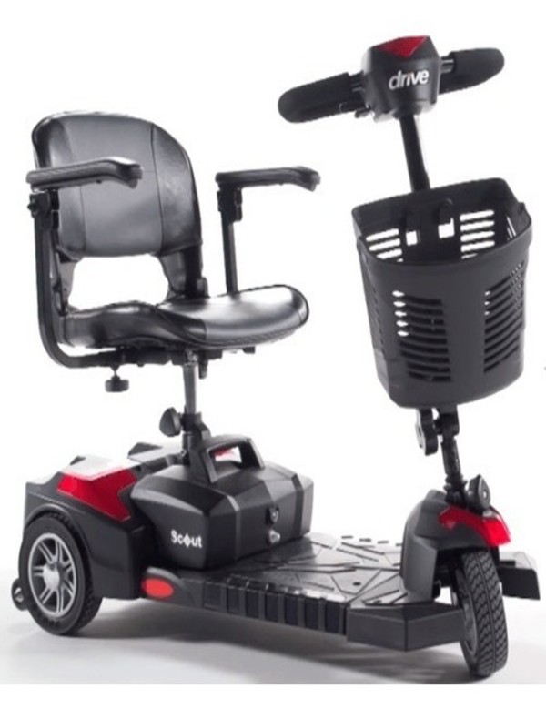 Silla De Ruedas Eléctrica Scooter Desarmable Scout 3 Drive Medical