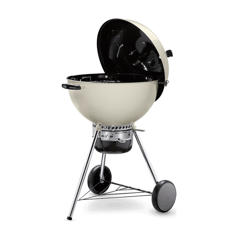 Weber Asador de carbón Master-Touch, 22" Marfil