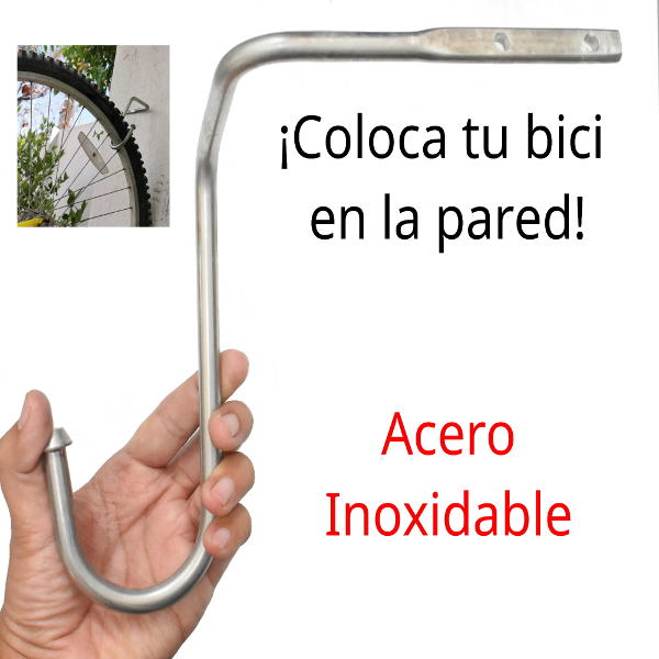 Soporte para bicicleta en forma de gancho en L mediano Steel&Trucks Hh-006 