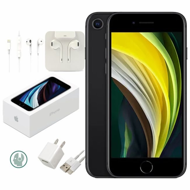 iPhone SE (2020) 64GB Liberado Cualquier Compañía Nuevo Caja y Accesorios