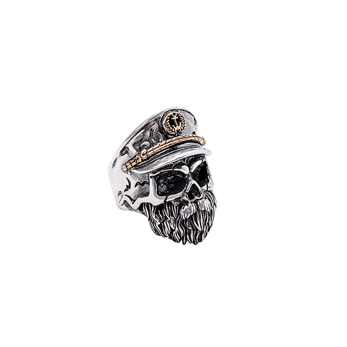 Anillo de calavera ROYAL BLOOD by AZHARA