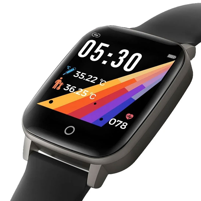 smartwatch con termometro corporal