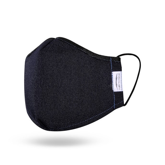 Cubrebocas Formal De Vestir Elegantes 3-pack Negro,azul,gris by Puente Denver