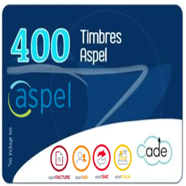 400 Timbres Aspel CFDI
