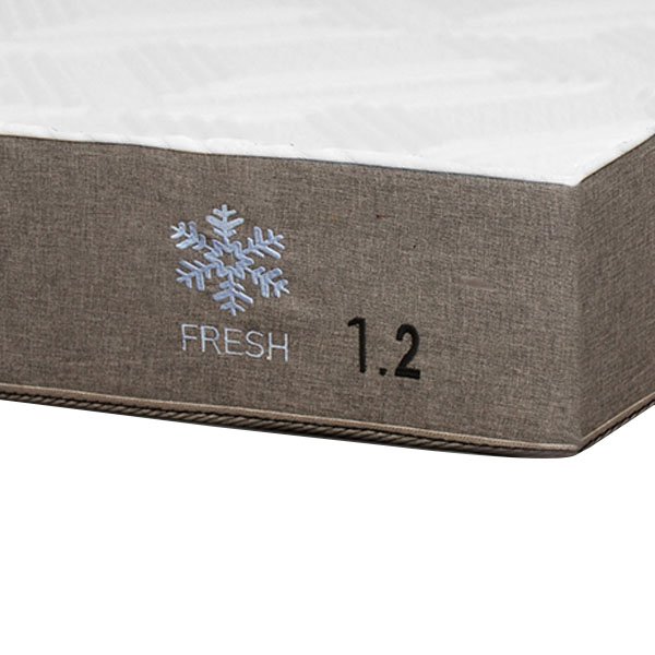 Colchón de Memory Foam Queen Size Nuube 1.2 , empacado al vacío y entregado en caja 