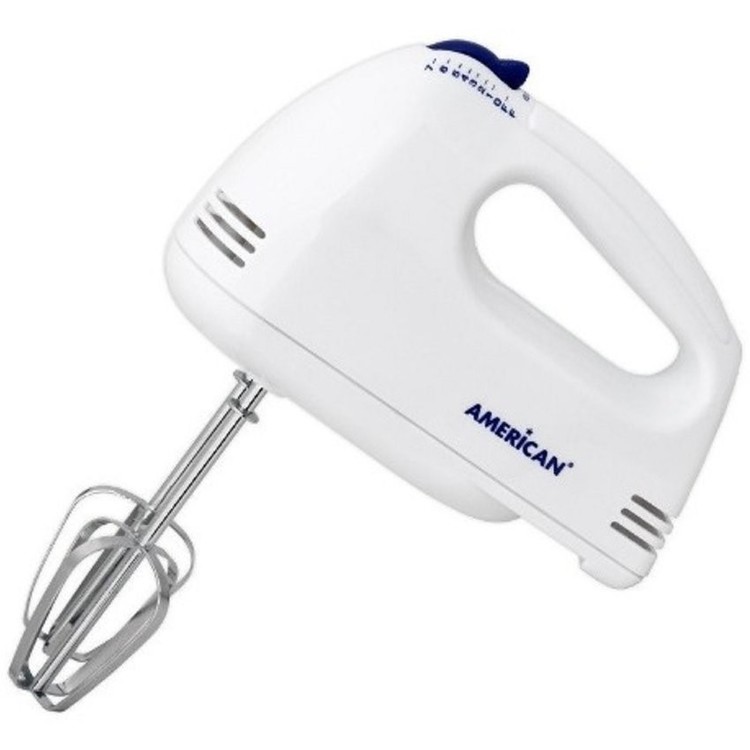 BATIDORA MANUAL 7VEL 120W BLANCO AMERICAN  9975