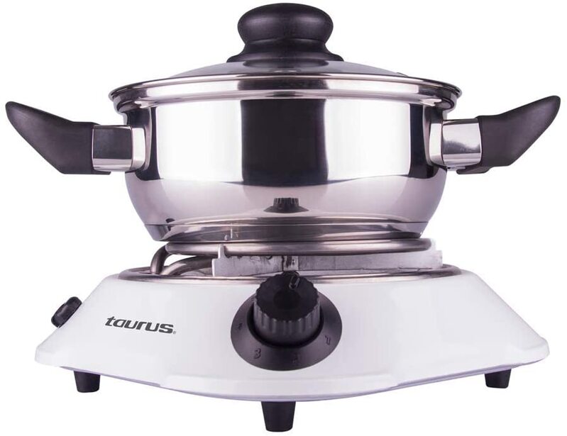 PARRILLA ELECTRICA 1 QUEMADOR EN ESPIRAL ALPHA BLANCA TAURUS PARRILLA ALPHA