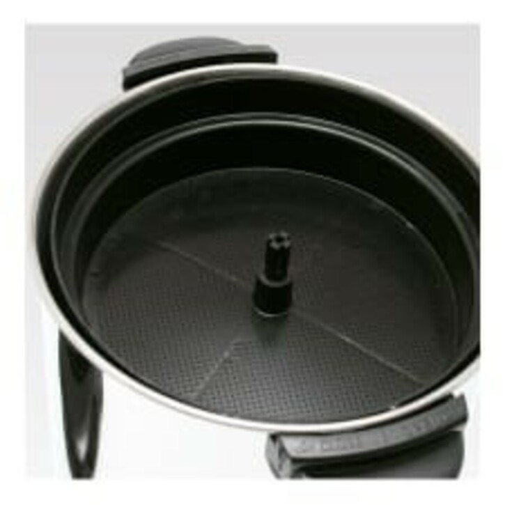 cafetera 40 tazas automática jarra de acero inoxidable plata/negro taurus  columba