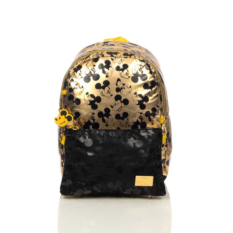 Mochila Hardhead Disney Mickey Mouse Golden 