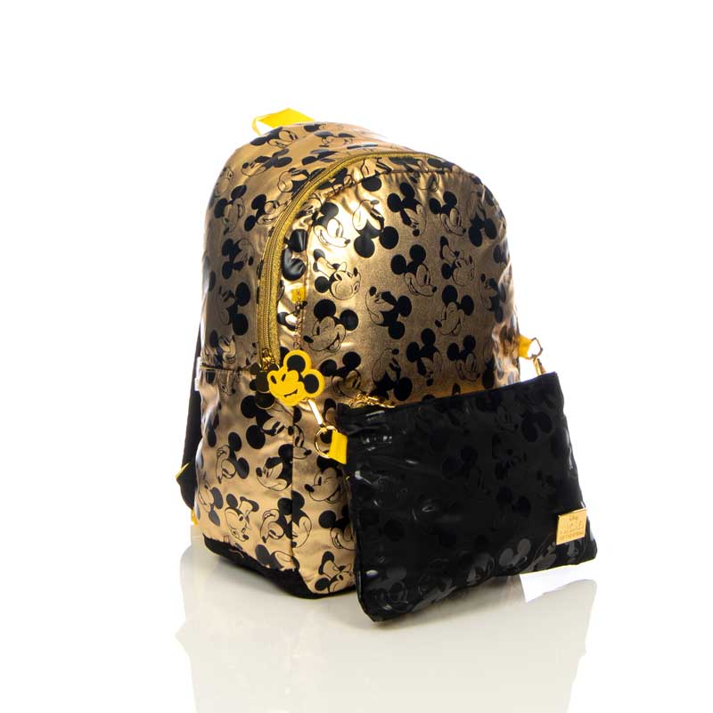 Mochila Hardhead Disney Mickey Mouse Golden 
