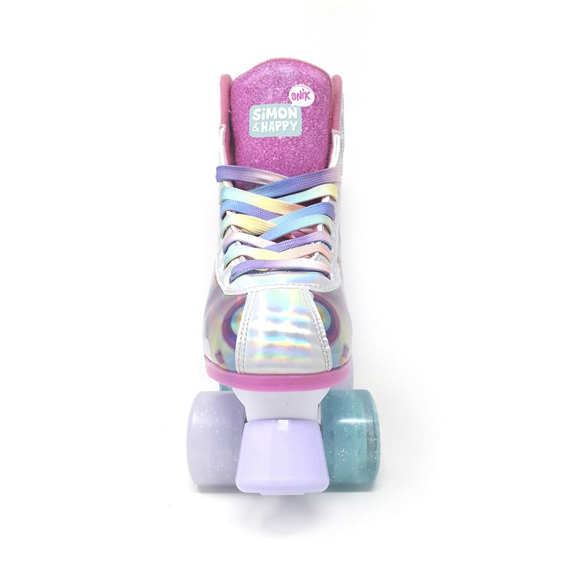 Patines De 4 Ruedas Onix Para Niña Color Rosa Con Estampado