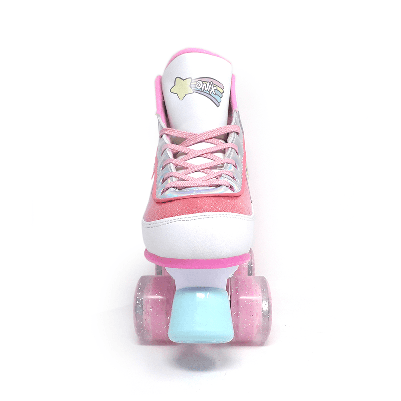 Patines De 4 Ruedas Onix Para Niña Color Rosa Shine Glitter
