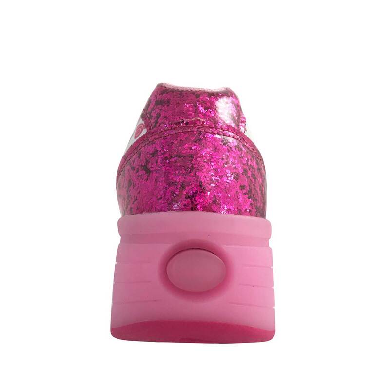 Tenis PatÃ­n Trolls Para NiÃ±a Color Rosa Shine De Glitter