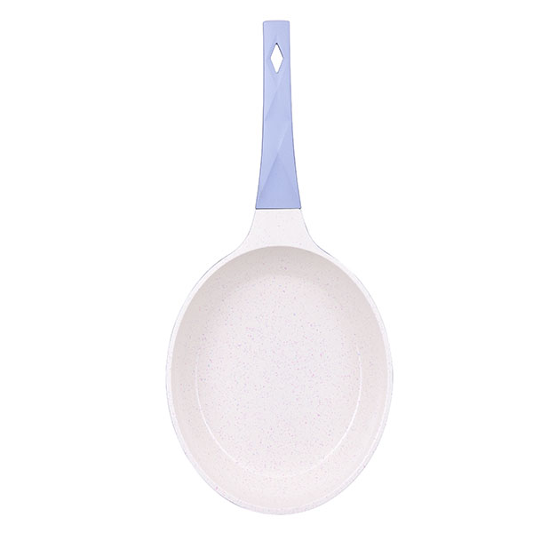 Batería de cocina Set 9 pzas Mármol Antiadherente Serenity Azul