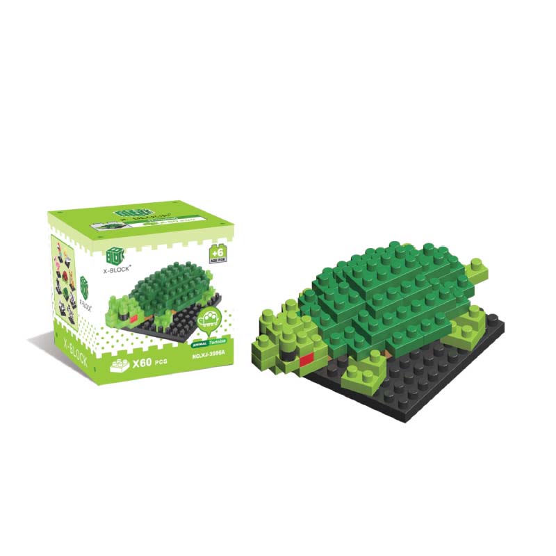 MiniBloques TORTUGA 3D 60 PZAS 