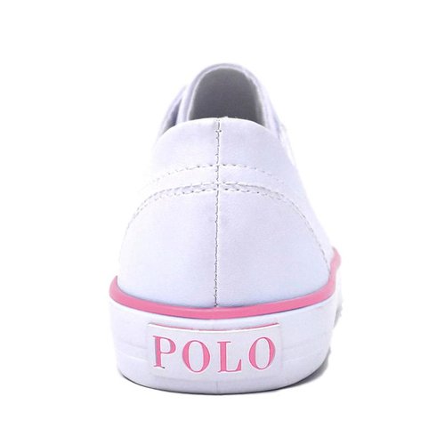Tenis Polo Ralph Lauren Juvenil Color Blanco Con Rosa