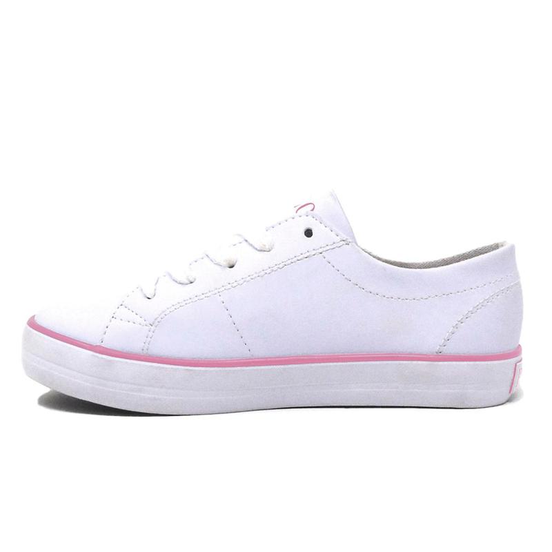 Tenis Polo Ralph Lauren Juvenil Color Blanco Con Rosa