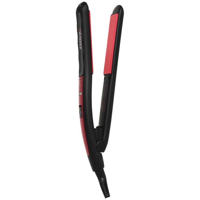 ALACIADORA 1P PLACAS TURMALINA/CERAMICA ROJO/NEGRO TIMCO  PTWD