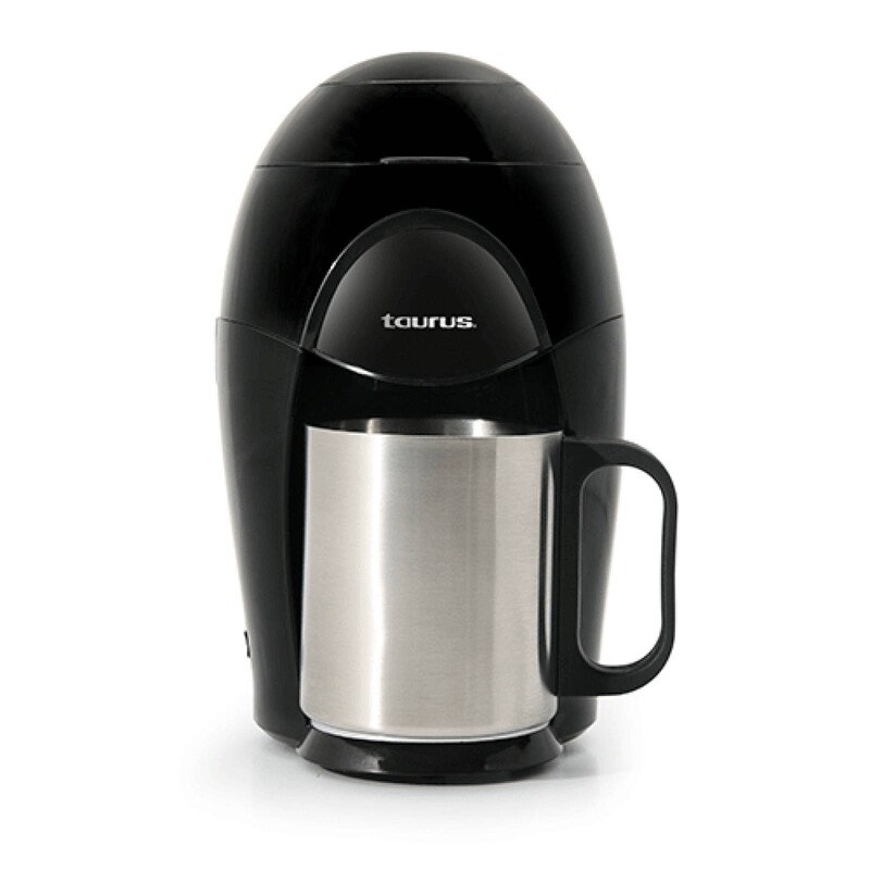 CAFETERA  AUTOMÁTICA TAZA DE ACERO INOXIDABLE MEDEA NEGRO TAURUS   MEDEA