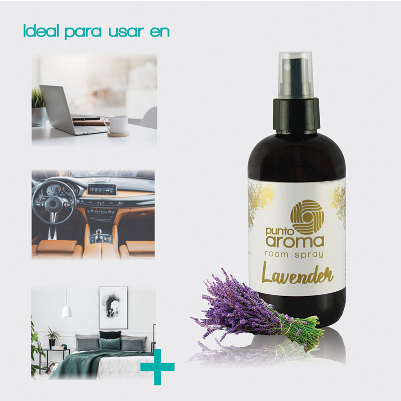 Punto Aroma Kit 3x Ambientador de Fragancia - Air Freshener - Aroma Lavanda