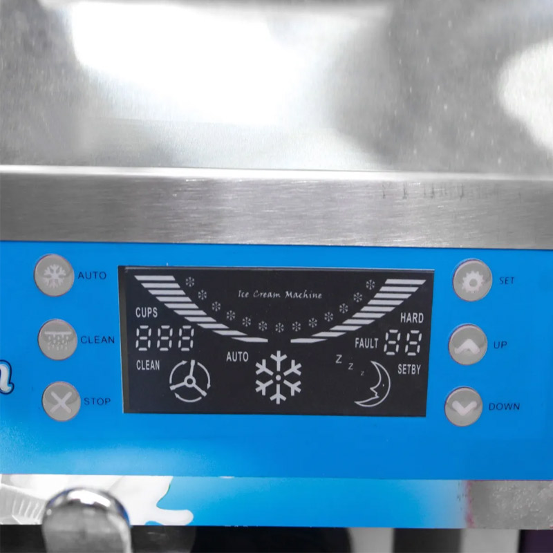 Maquina Helados  1800w Helado Suave Nieve Comercial Profesional