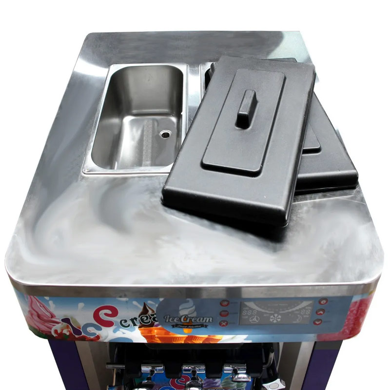 Maquina Helados  1800w Helado Suave Nieve Comercial Profesional