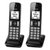 Teléfono inalámbrico Panasonic KX-TGD393CB 3 auriculares Negro Reacondicionado
