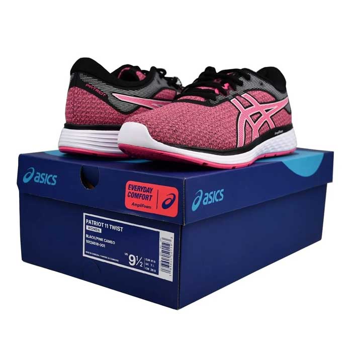 Tenis ASICS Mujer PATRIOT 11 Twist Negro
