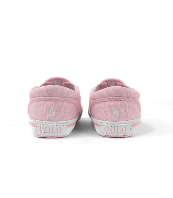 Tenis Polo Ralph Lauren Para Bebe Color Rosa Pastel